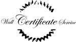 Wall Certificate Service