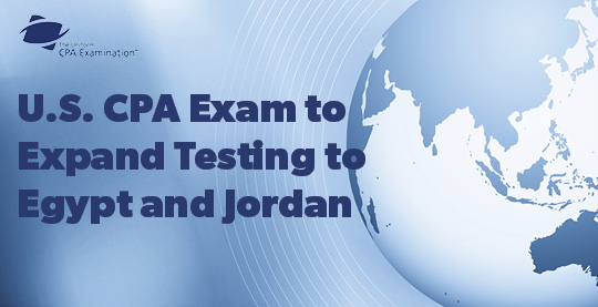 Administration Of The U S CPA Exam In Egypt And Jordan NASBA