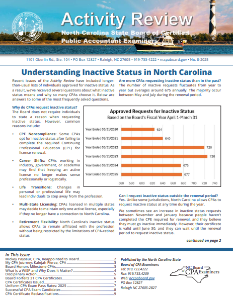 North Carolina Board