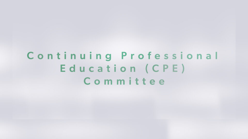 Continuing Professional Education